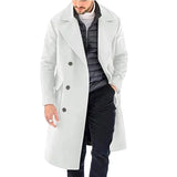 Men's Loose Cardigan Double Breasted Large Coat Autumn