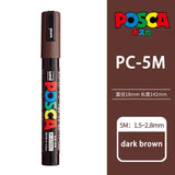 39 Colors Uni Posca PC-5M Paint Marker,1.8-2.5mm Medium