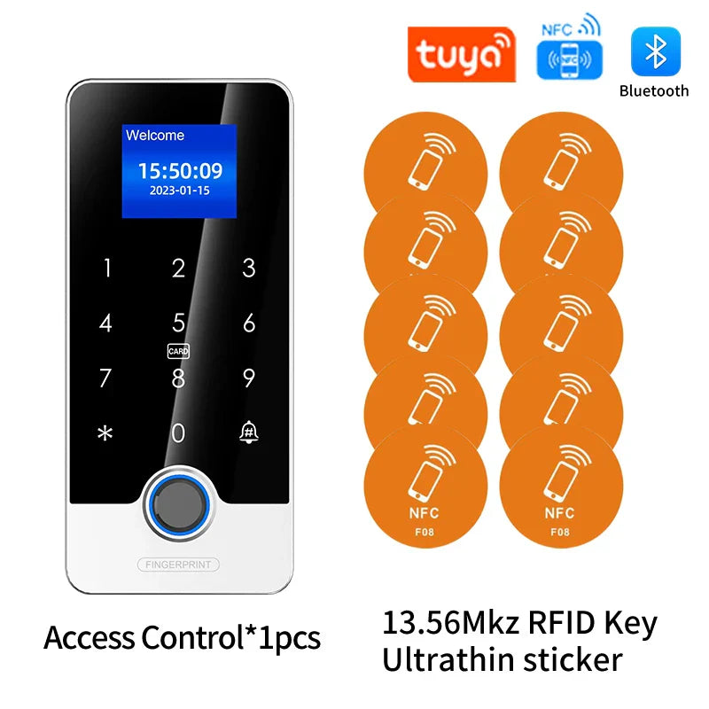 Tuya APP Door Lock Access Control System Kits