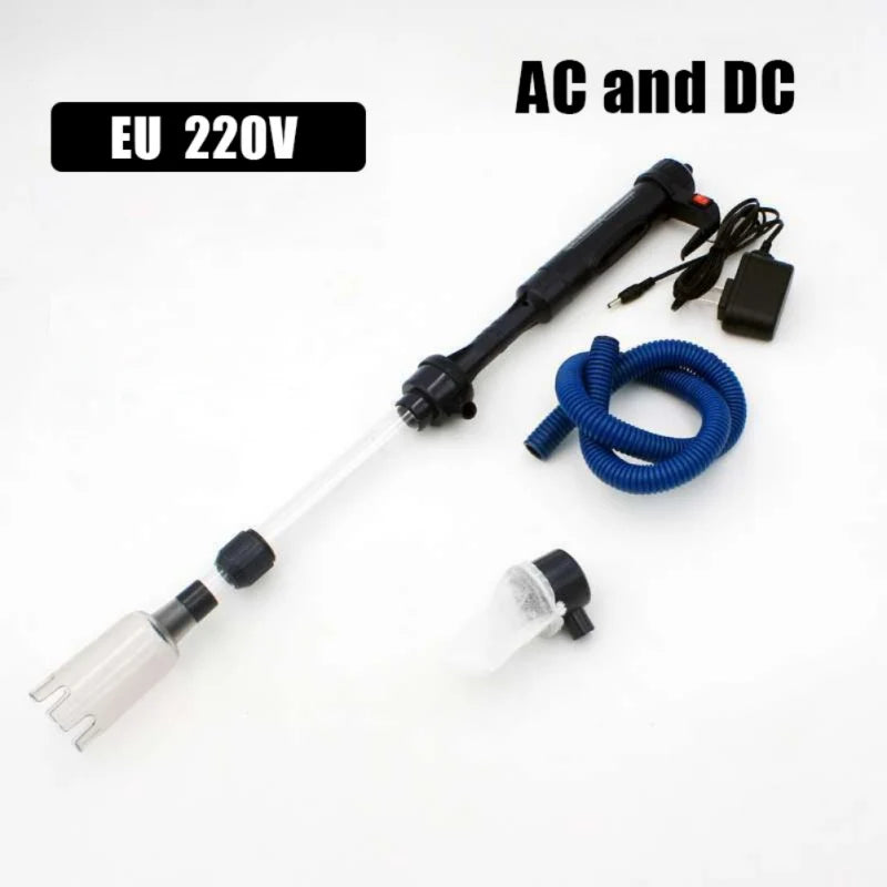 Aquarium Electric Water Change Pump Cleaning Tool Water