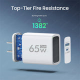 GaN 65W PD USB Type C Charger Mobile