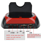 HDD Docking Station IDE Dual USB Clone Hard