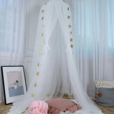 Nordic Princess Crown Dome Tent Mosquito Net 7-layer