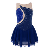 Figure Skating Dress for Kids Girls Stage Performance