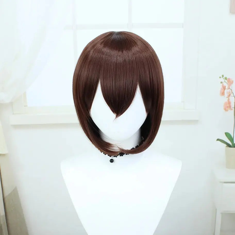 Short 11.8 Inches Straight Synthetic Wig for Cosplay