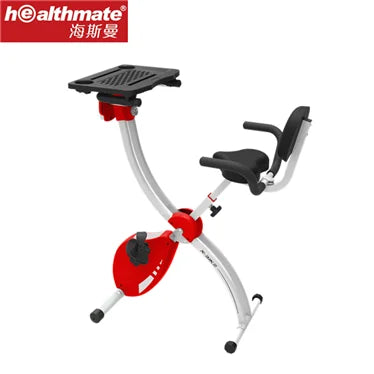 Folding Magnetic Exercise Bike plate Foldable X Bike