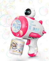 Newelectric lighting10 Holes Bubble Machine Outdoor ToysSpacemanFully Automatic