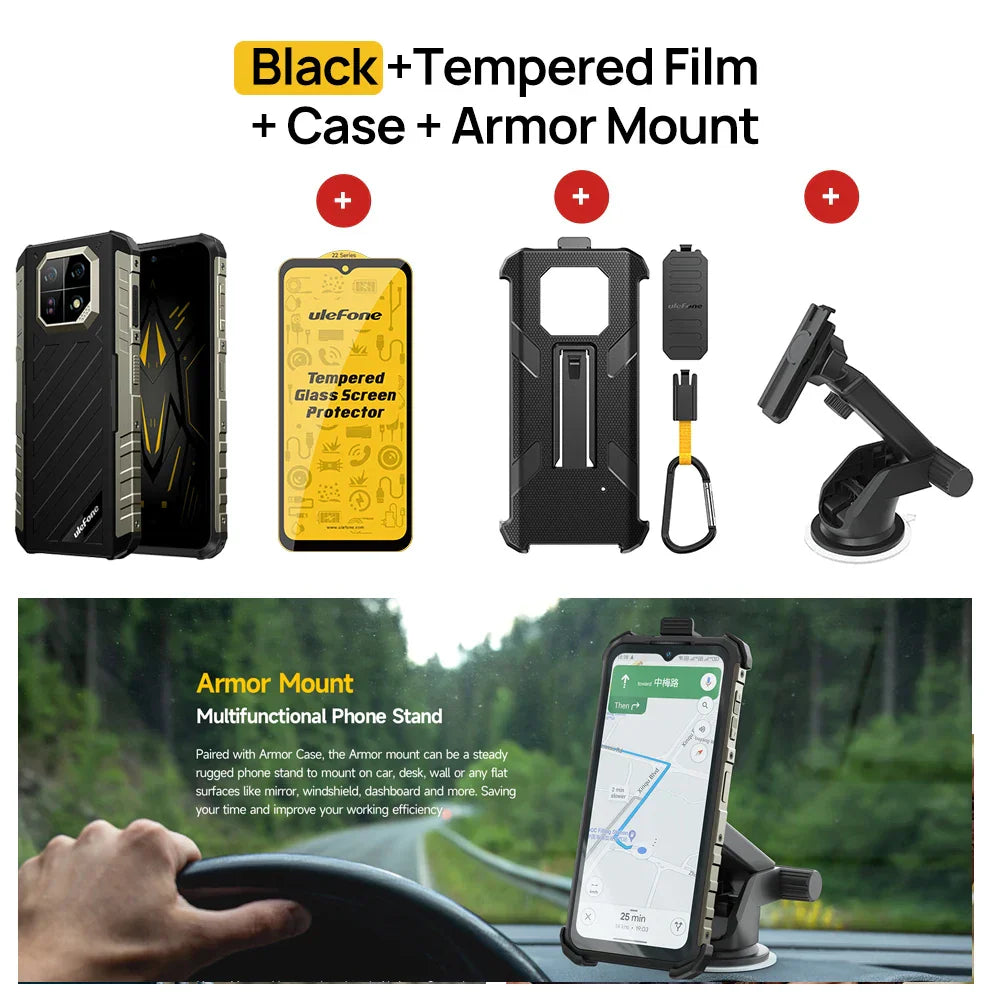 [World Premiere]Ulefone Armor 22 Rugged Phone ,16GB (8GB+8GB)