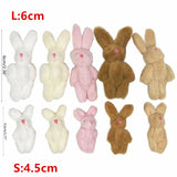 15Pcs/10/5Pcs Kawaii Small Bears Plush Soft Toys Pearl