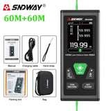 SNDWAY Laser Distance Meter Digital Rangefinder Mini Laser