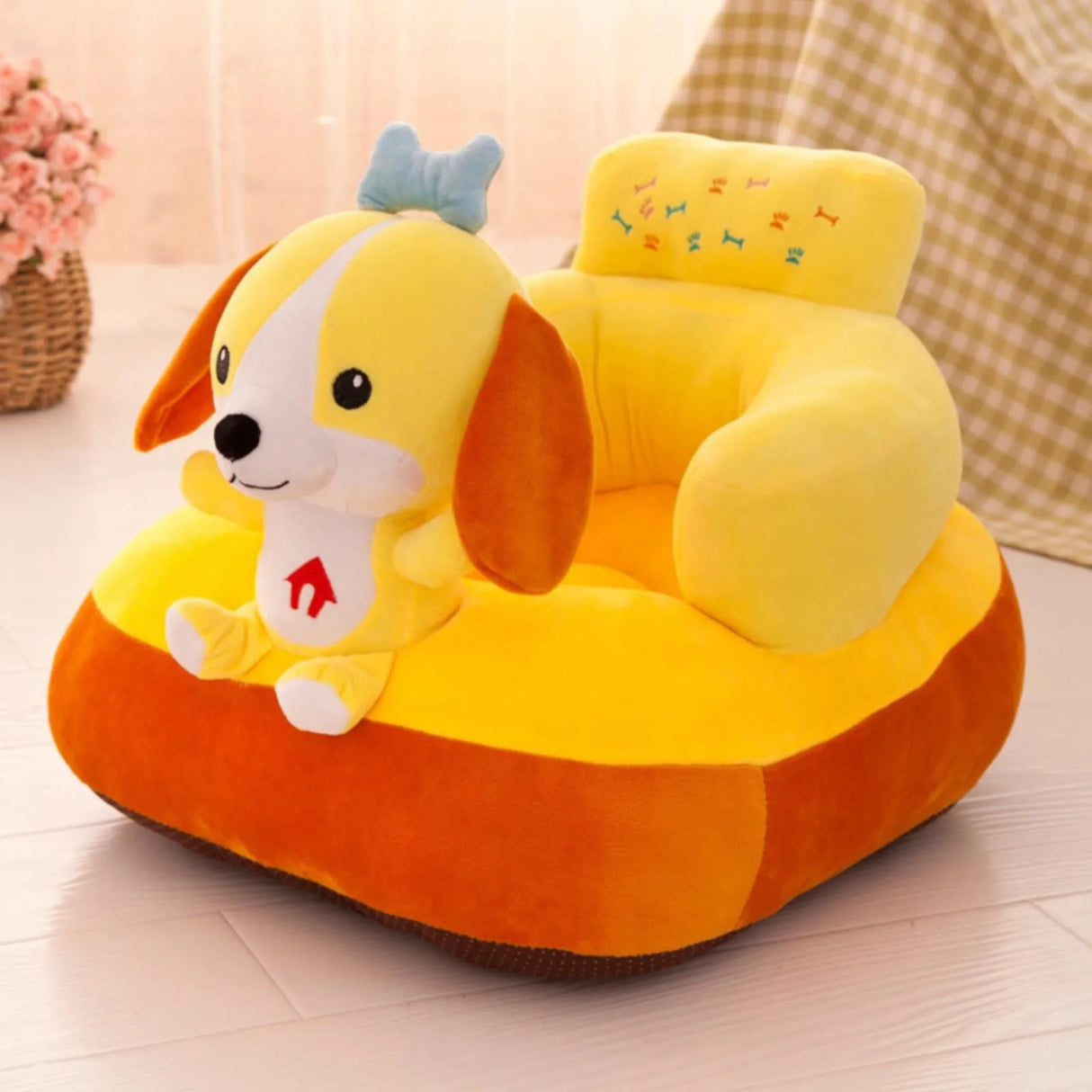 Cartoon Animals Baby Support Sofa Chair Baby Support