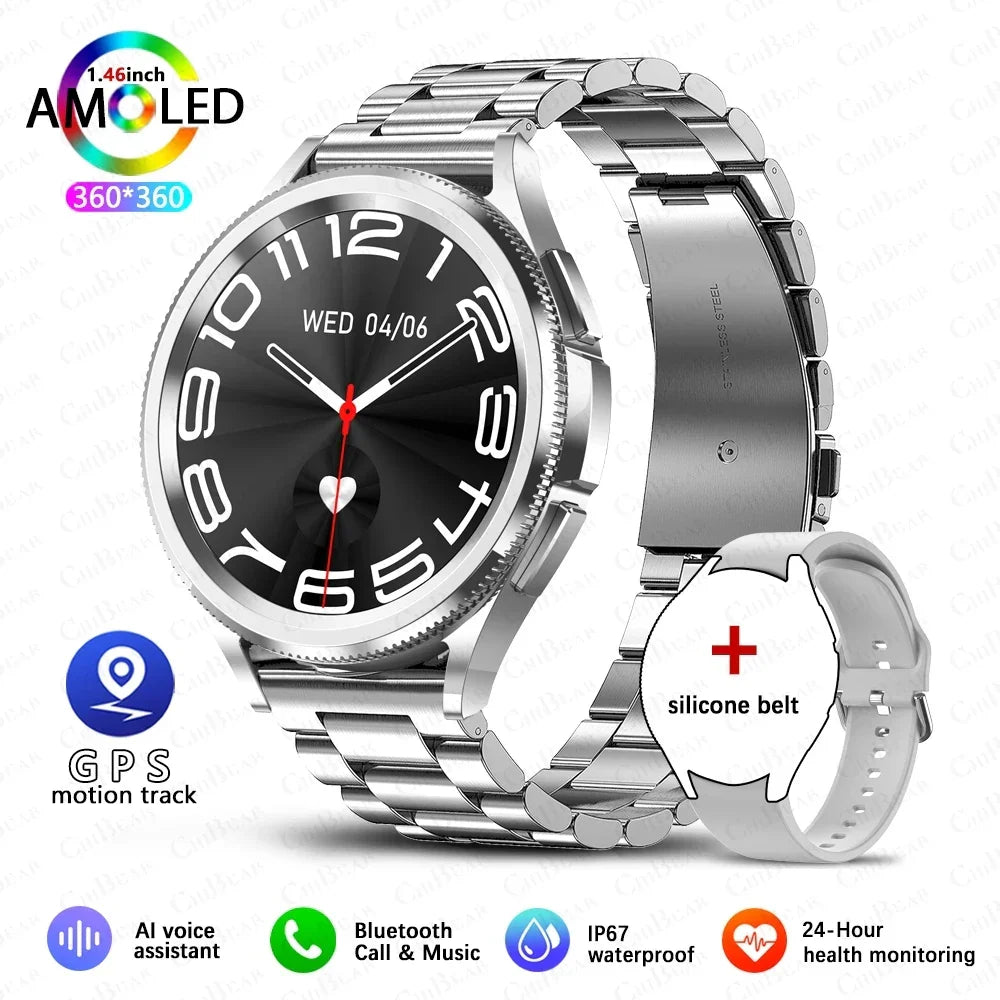 1.43 Inch 360 * 360 HD AMOLED Smartwatch