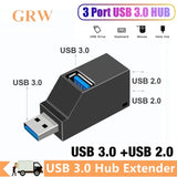 3 Ports High Speed USB 3.0 HUB Adapter