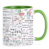 Math Teacher Mugs School Students Cups Mathematics Parabolic