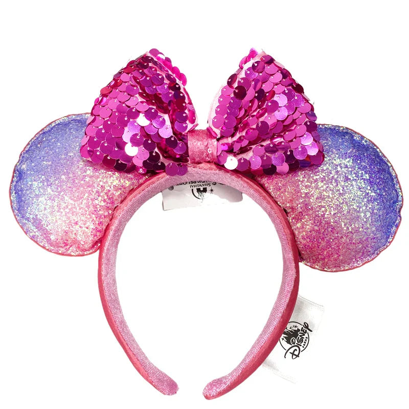 Disney Mickey Mouse Ear Headband Green Mermaid Hair
