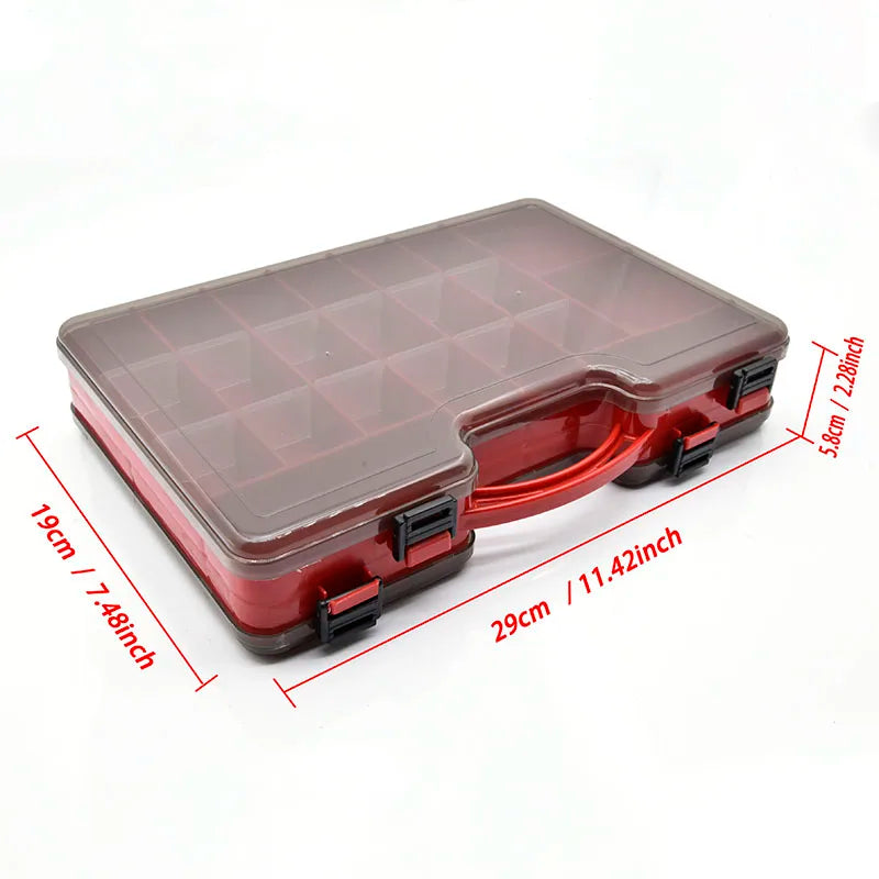 Double Sided Fishing Tackle Box fishing Accessories Tool
