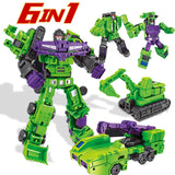 Transformation 6 in 1 Model MINI Devastator 22CM