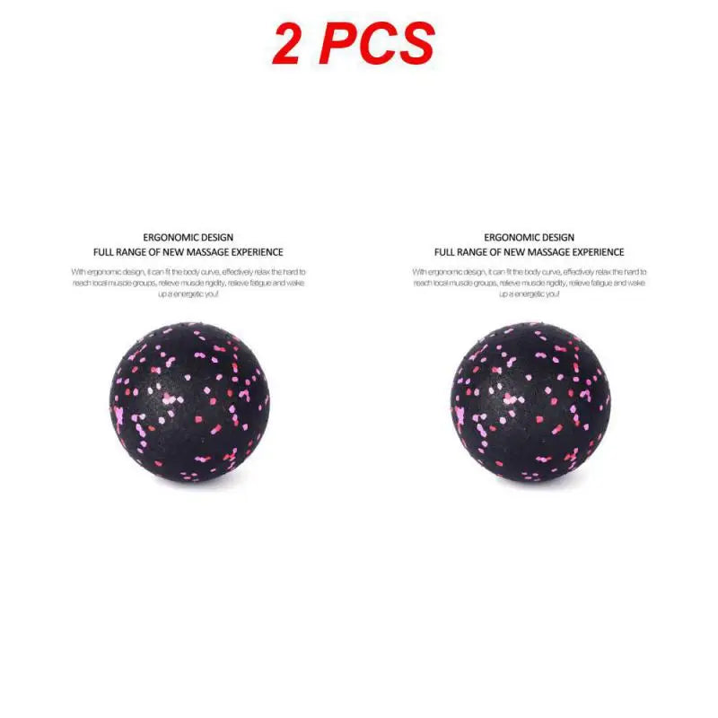 1/2/4PCS Fitness Ball Double Lacrosse Massage Ball Set