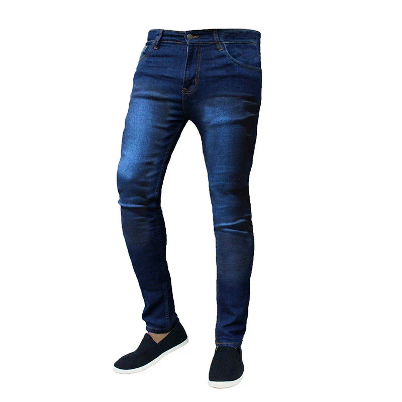 Jeans For Men 2022 Gradient Color Ripped White