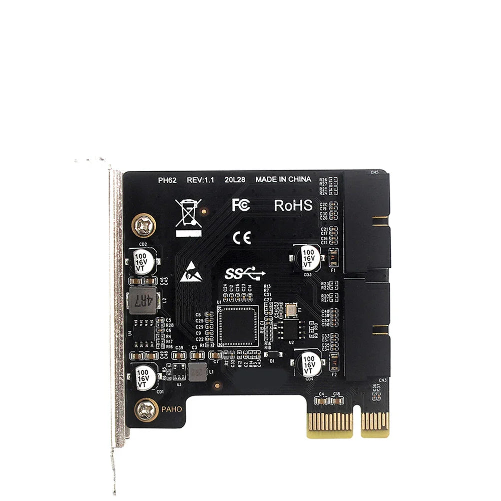 USB 3.0 PCI-E Expansion Card 19Pin 20Pin Header