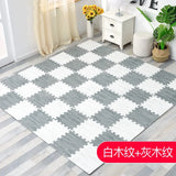 Wooden Interlocking Exercise Tiles Crawling Carpet And Rug
