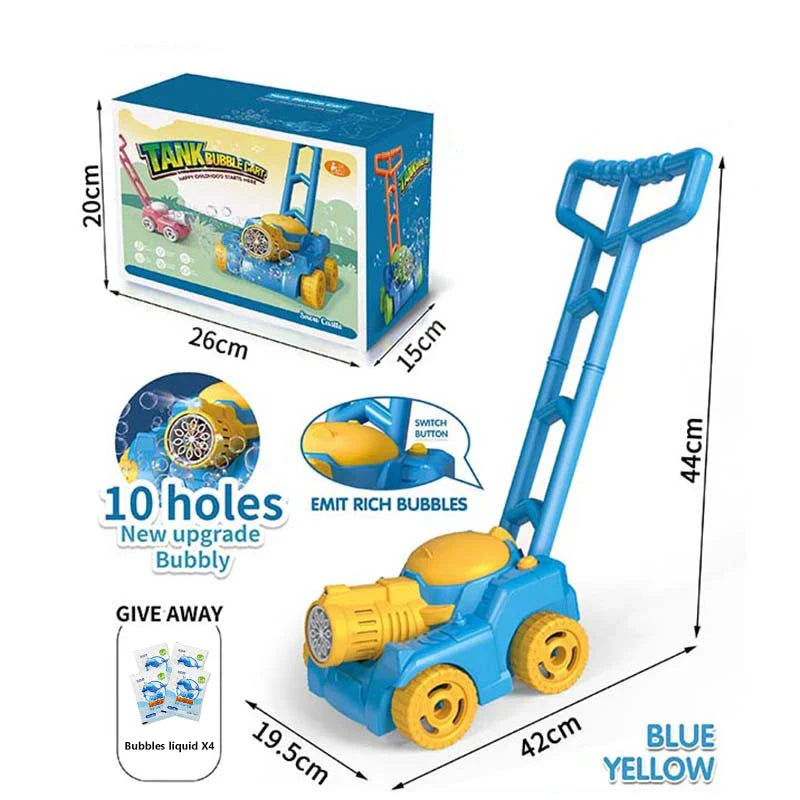 Bubble Blowing Cart Toys Electric Soap Bubble Machine