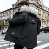 Winter New Men Fashion Down Down Cotton-Padded Jacket