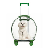 Pet Dog Cat Trolley Suitcase Luggage with Wheels