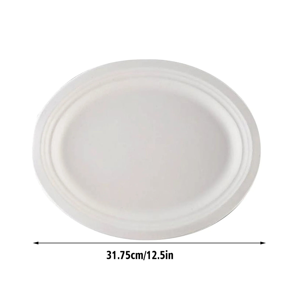 Disposable Plates Disposable Oval Paper Dinner Plates Dining