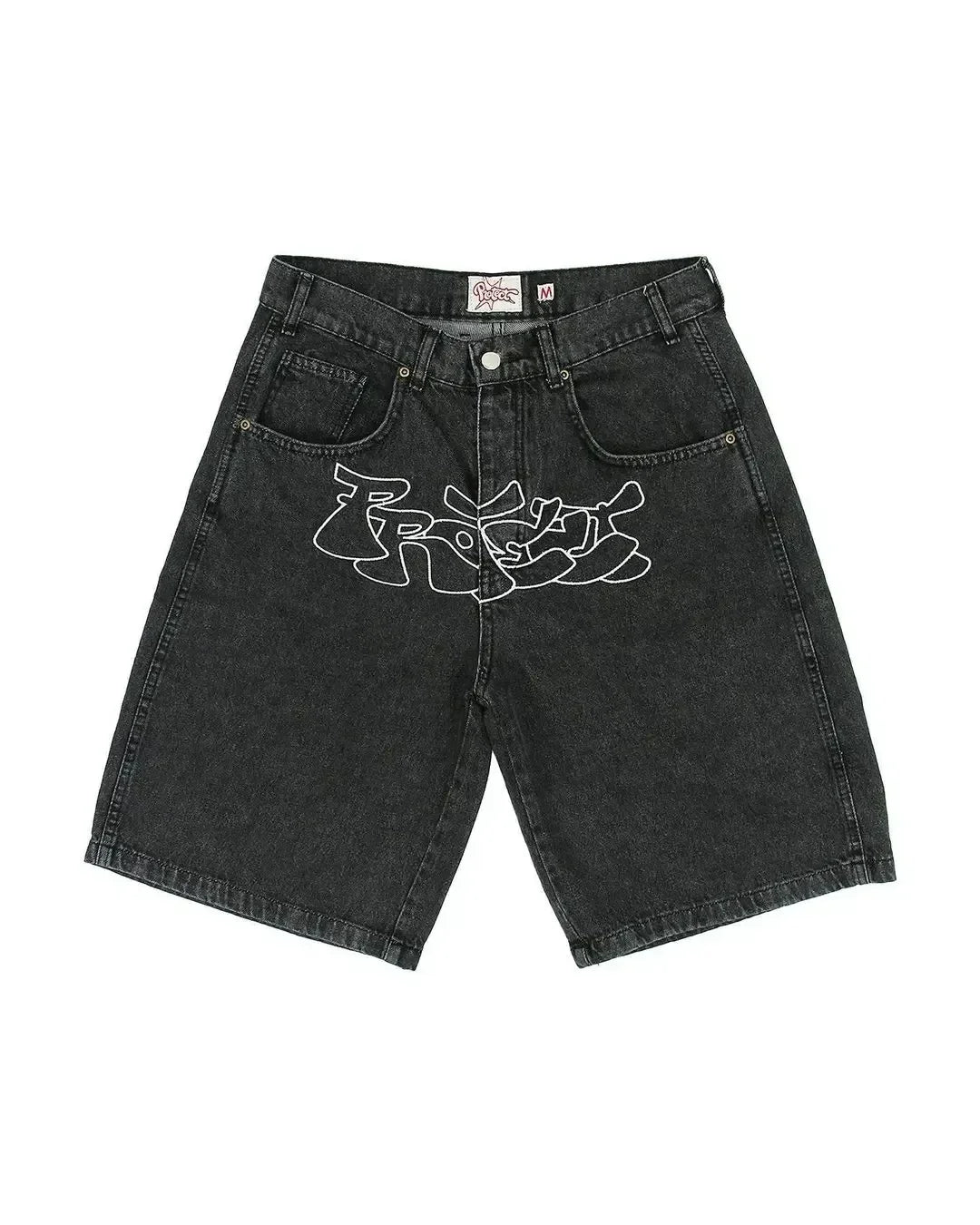 Streetwear Shorts Y2K Pants Mens Hip Hop Evil