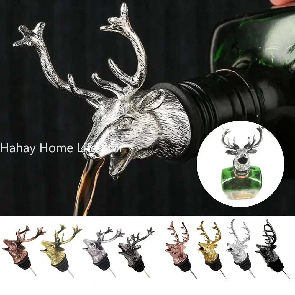 Wine Stopper Deer Champagne Vacuum Seal Wedding Kitchen