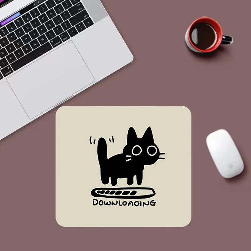 Mouse Mat Cat Mause Pad Cute Cartoon Gaming