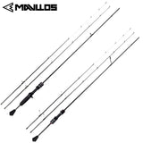 Mavllos Delicacy Solid Tip Bass Spinning Rod, Carbon