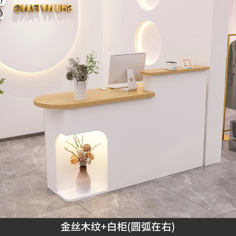 Design Light Reception Desks Stylish Display Bar Checkout