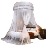 Breathable Hanging Mosquito Net Top Hook Lace Bed