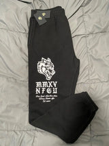 DARC Wolves Joggers Street Pants Casual Warm Oversize