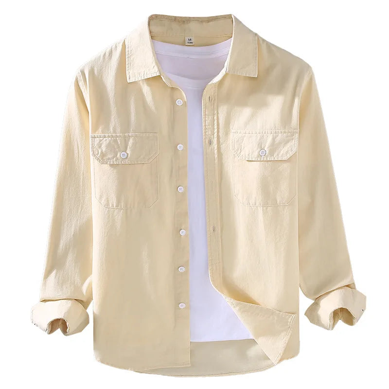 2305 Spring Heavy Weight Pure Cotton Shirts Jackets