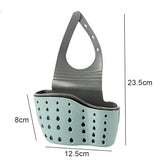 Kitchen Storage Drain Basket Soap Sponge Holder Kitchen