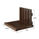 Hidden Wall Hanging Ultra Thin Folding Chair Porch