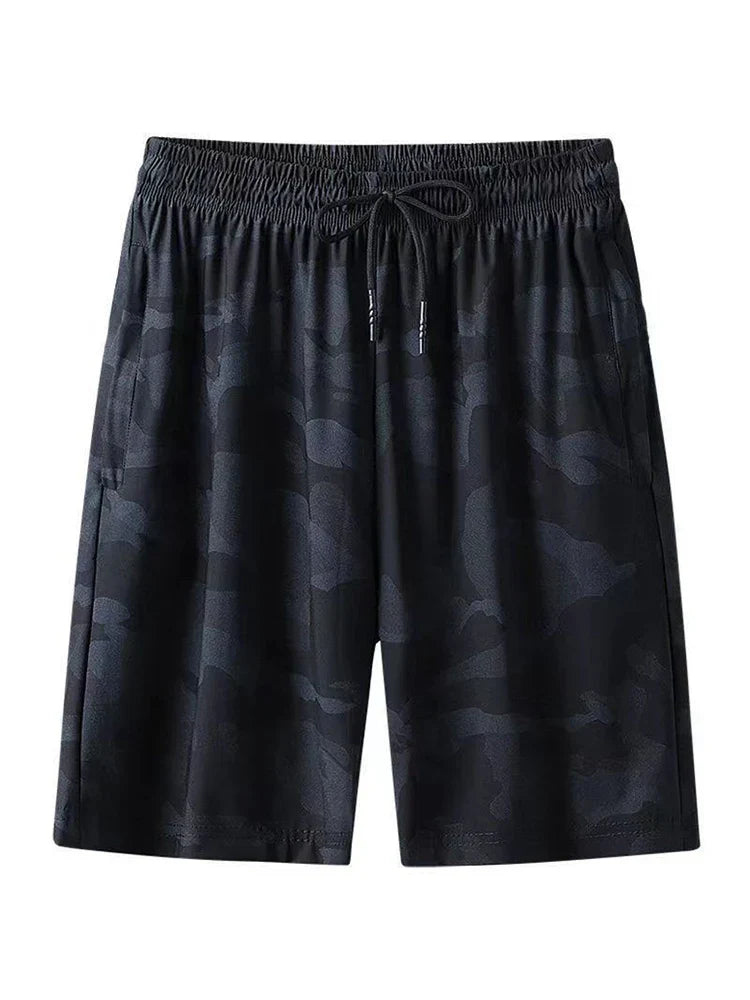 Plus Size Running Shorts Men Camouflage Basketball Sport