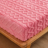 Coral Velvet Bedsheet Bedspread Milk Velvet Mattress Protective