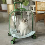 1PCS Clear pet backpack, cat carrier bag, portable