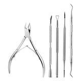 Stainless Steel Nail Art Cutter Scissor Cuticle Clipper