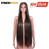 FREEDOM Synthetic Lace Front Wigs For Women Super