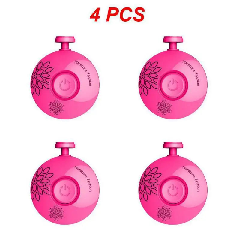 1~4PCS Baby Electric Nail Trimmer Kid Nail Polisher