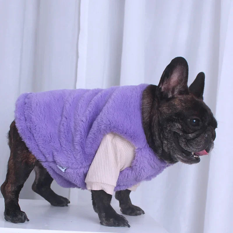 French Bulldog Clothes Winter Pug Dog Clothing Vest