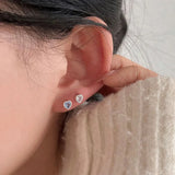 Tragus Helix Piercing Heart Earrings for Women Simple