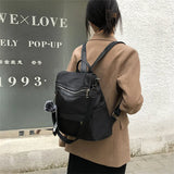 3 In 1 High Quality Antitheft Backpack Women