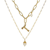 Real Natural Freshwater Baroque Pearl Pendant Necklace