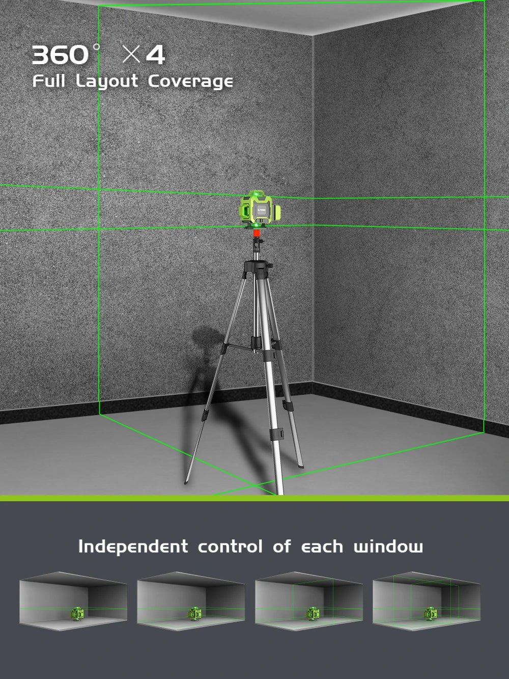 LFINE Laser Levels 4D 16 Lines 8 Lines